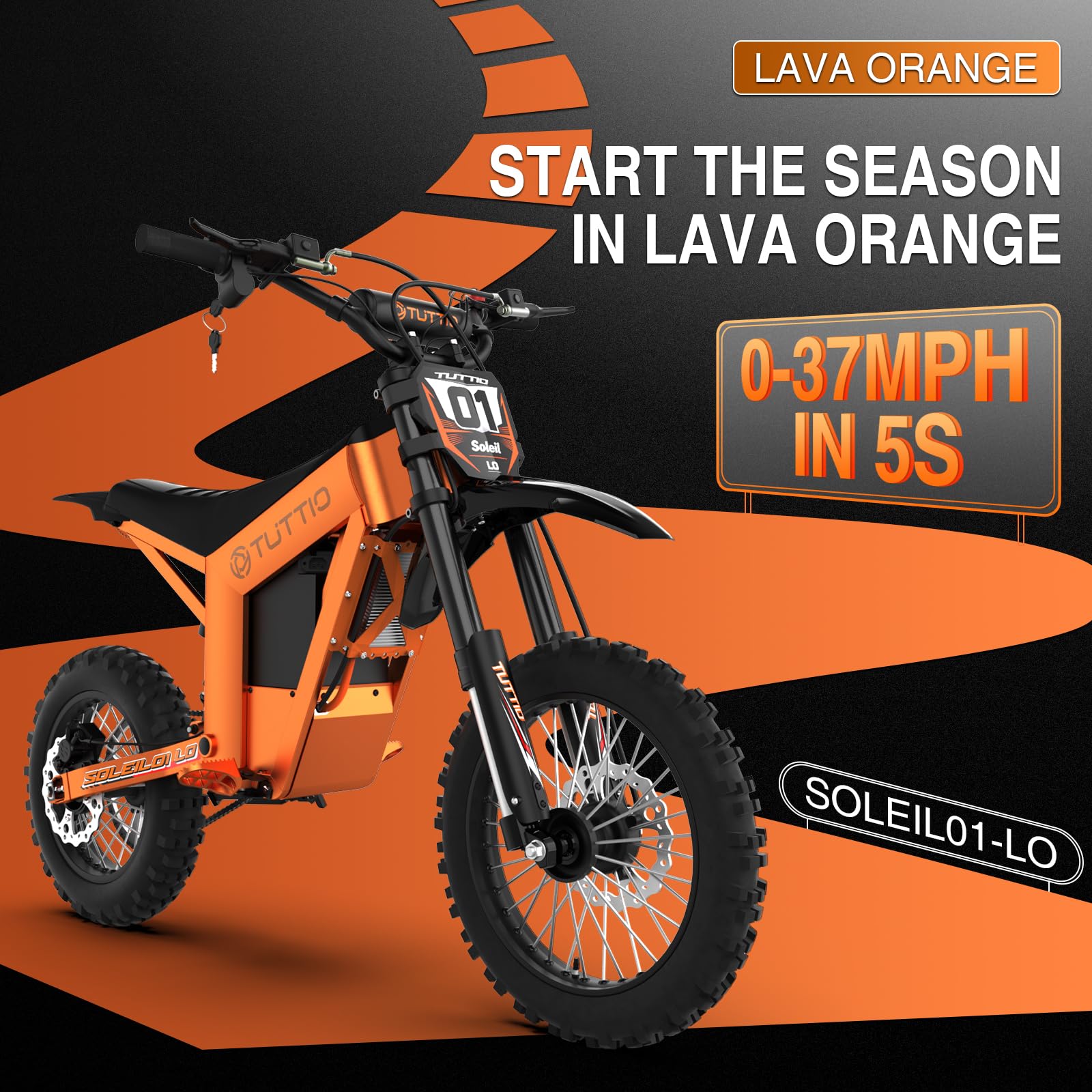 Amazon.com: 2026 New Tuttio Soleil01-LO Electric Dirt Bike 2-Pack